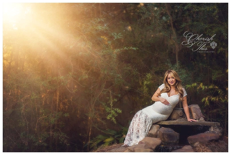 Friendswood Maternity Sunset Session