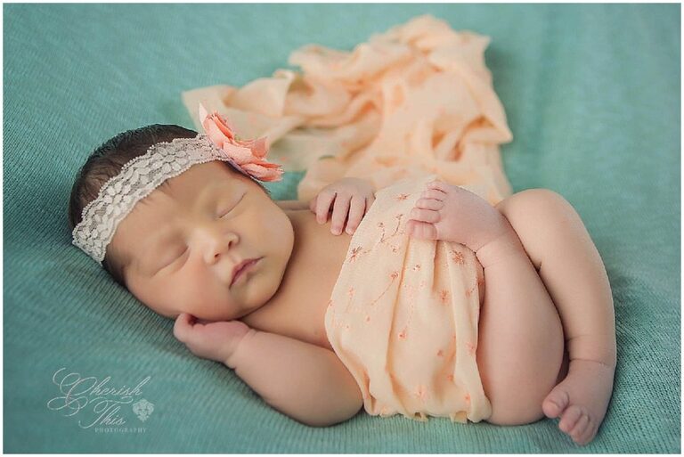 Houston Studio Newborn Portrait Photography