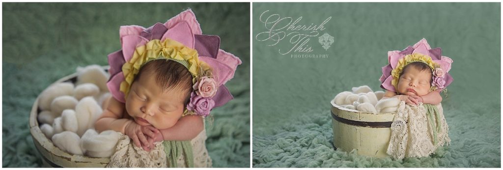 Houston Studio Newborn Portrait Photography
