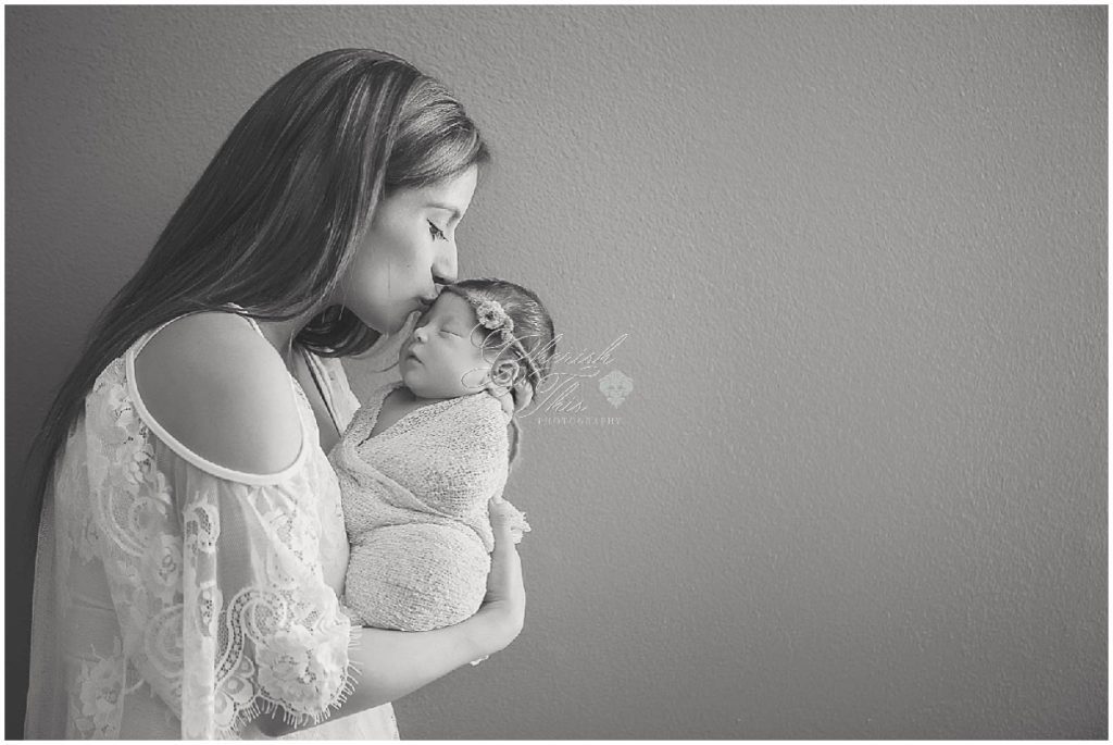 Houston Studio Newborn Portrait Photography
