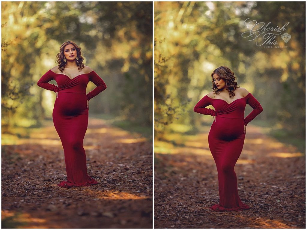 Houston Outdoor Maternity Portrait Photography