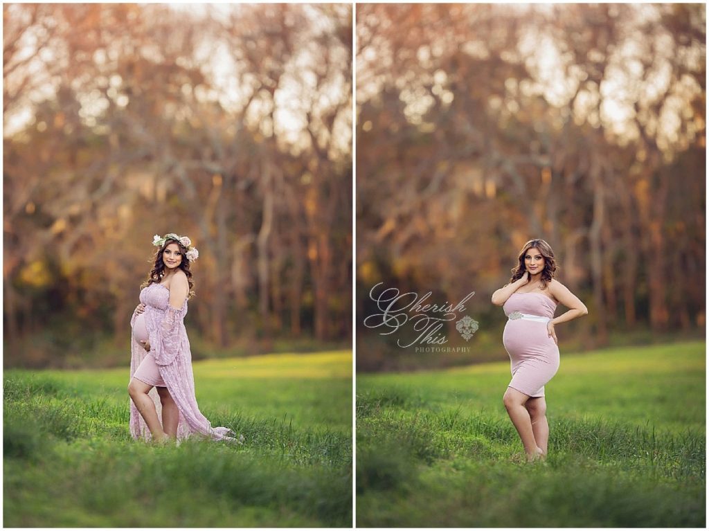 Houston Outdoor Maternity Portrait Photography