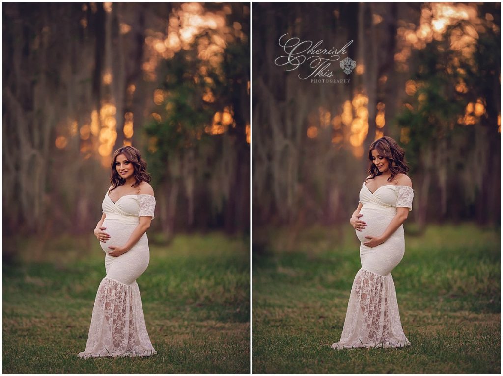 Houston Outdoor Maternity Portrait Photography