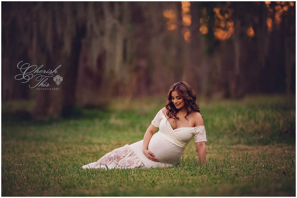 Houston Outdoor Maternity Portrait Photography