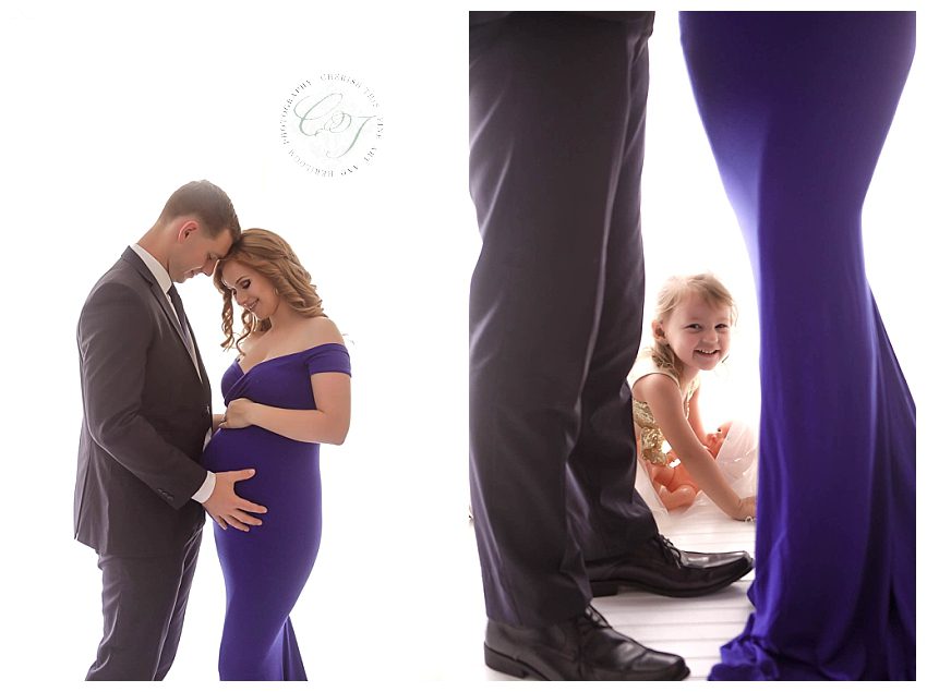 Houston Studio Maternity Photographer