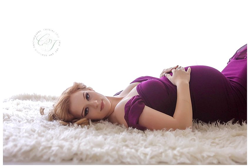 Houston Studio Maternity Photographer