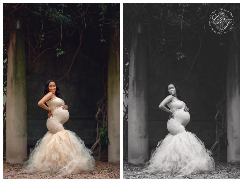 Houston Luxury Outdoor Maternity Photographer