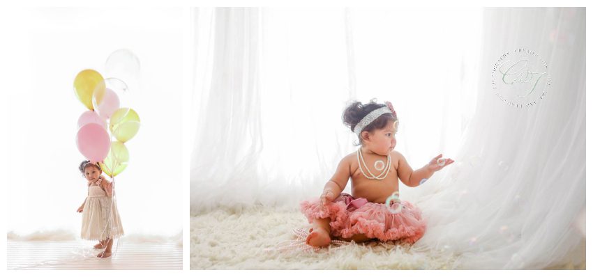 Shabby Chic Cake Smash Photographer in Houston