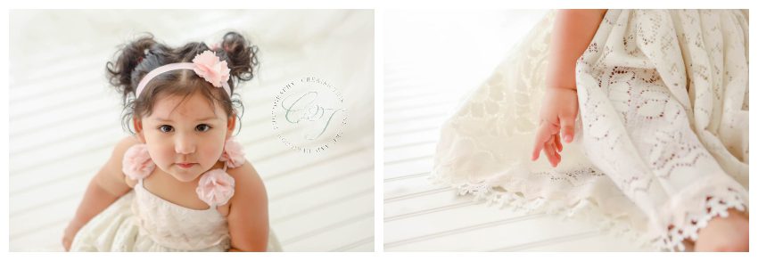 Shabby Chic Cake Smash Photographer in Houston