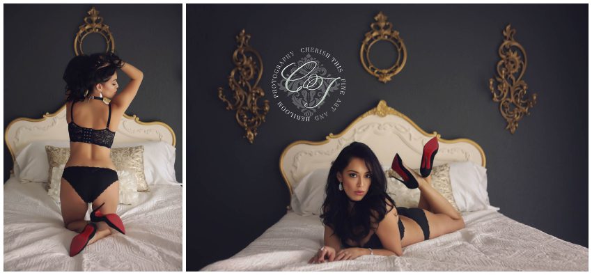 Glamorous Houston Boudoir Session